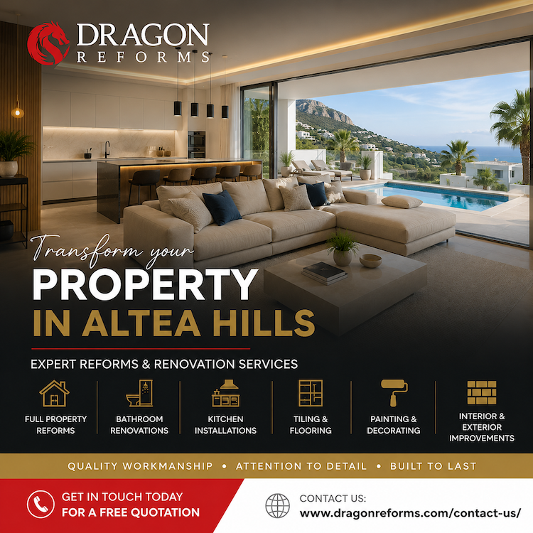 Transform Your Property in Altea Hills with Dragon Reforms